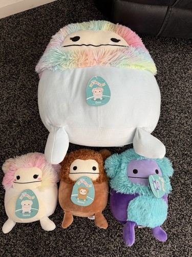 Squishmallows bigfoot bundle - squishmallows,