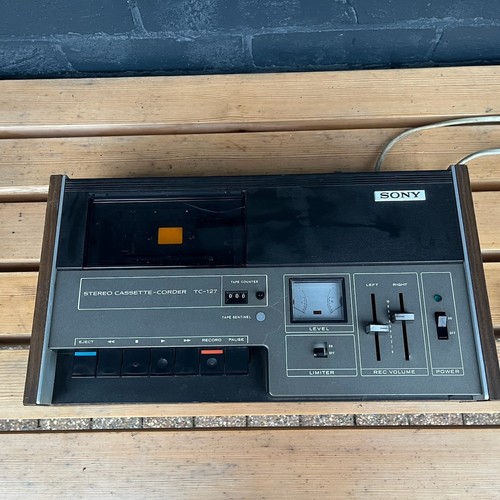 Vintage sony tc127 - vintage,