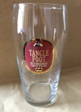 Vintage Hall & Woodhouse Badger Beers Tanglefoot pint glass