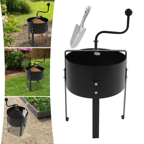Rotary soil sifter - rotary,