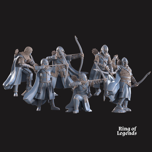 West human archers - human, davale