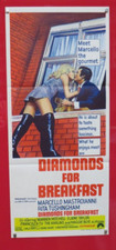 DIAMONDS FOR BREAKFAST ORIGINAL 1968 DAYBILL CINEMA FILM POSTER Rita Tushingham