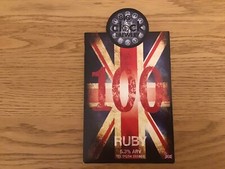 Big Clock Brewery Union Jack 100th Birthday Beer Pump Clip