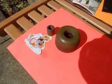 VINTAGE 80'S 57 X 40MM green