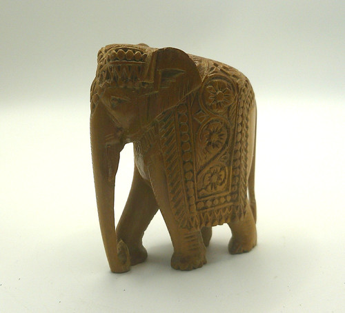 Vintage small wooden indian - vintage,
