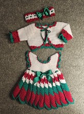 hand crochet christmas baby