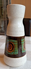 Retro 1960/70s West Germany ceramic vase approx 10" high