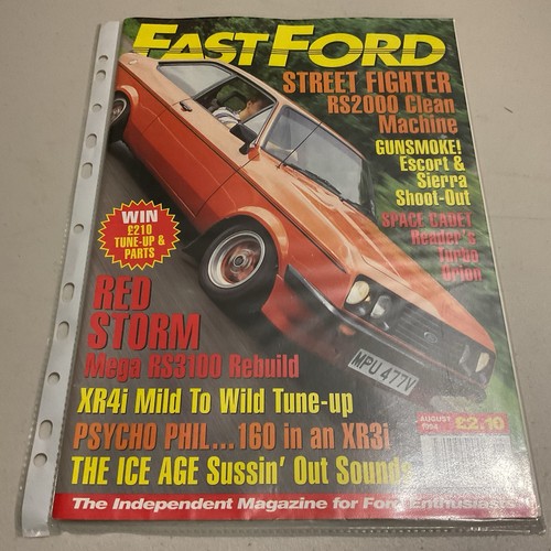 Fast ford car - fast, magazine