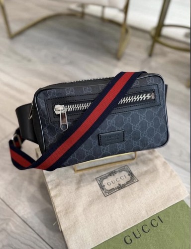 Gucci supreme monogram belt - monogram,