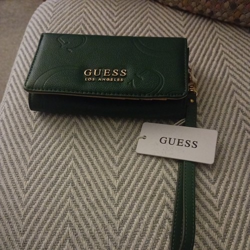 Guess phone organiser wristlet - guess,
