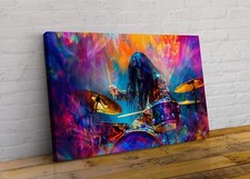New Joey Jordison Drummer For Slipknot Fans Canvas Wall Art Picture Poster Print