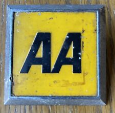 Vintage 1960s AA Square Car