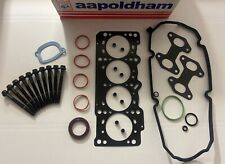 FIAT PUNTO 500 PANDA QUBO 1.2 1.4 8v PETROL 2006-2020 NEW HEAD GASKET SET +BOLTS
