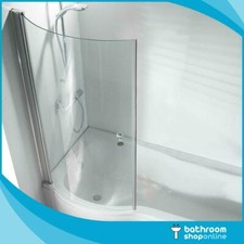 P Shape Shower Bath Screen