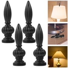 4 Pcs Metal Lamp Cap