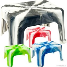 SET OF 2 SQUARE PLASTIC PATLA