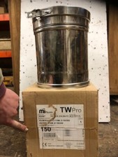 twin wall solid fuel flue liner
