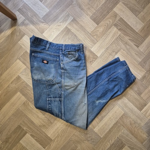 Dickies carpenter jeans blue - carpenter,