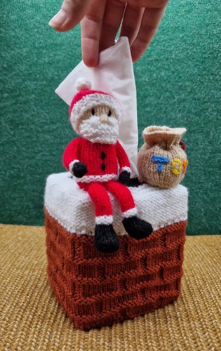 Christmas santa knitting - christmas, santa🎄knitting