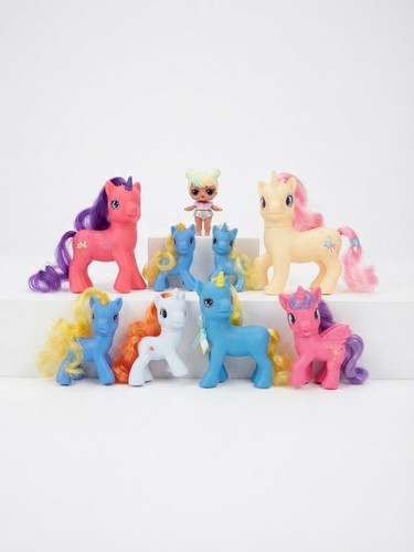 Little pony lot unicorn - little,