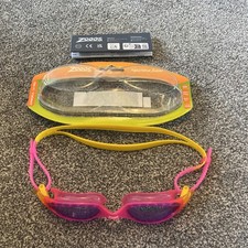 Zoggs Panorama Junior Swimming Goggles UV Protection Anti-Fog 6-14 Yrs Open Box