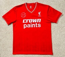 Official Retro Liverpool 1986/87 Season Home Shirt Mens Size Medium.