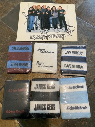 Iron maiden wristbands set - wristbands,