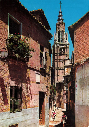 Postcard spain toledo - spain,