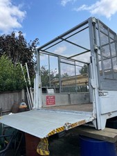 2013 10ft transit cage body with tail lift