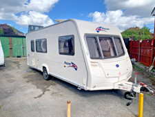 CARAVAN 4 BERTH  BAILEY PAGEANT SERIES 6 CHAMPAGNE WITH ENDBATHROOM/CHANGINGROOM