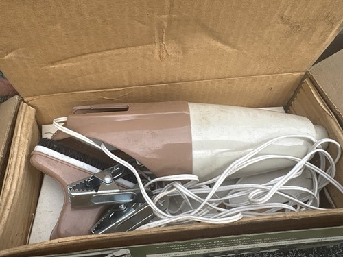 Vintage 12v car vacuum cleaner - 12v,