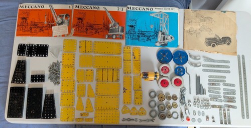 Vintage meccano motorised set - vintage,