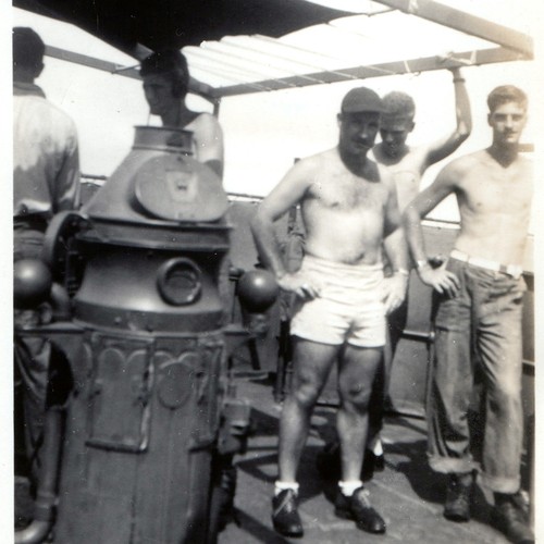 C1940s sailors ship - sailors,