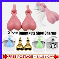 2 Pack - Nuts For Crocs