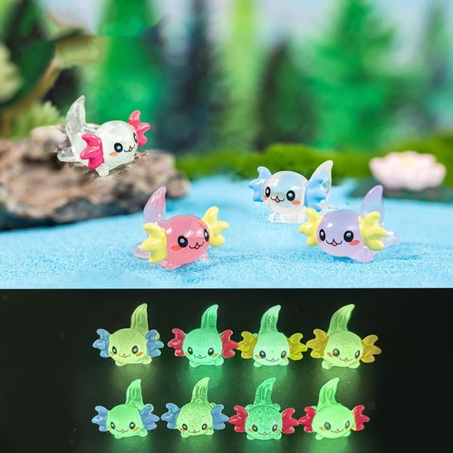 Axolotl miniature figurines - axolotl,