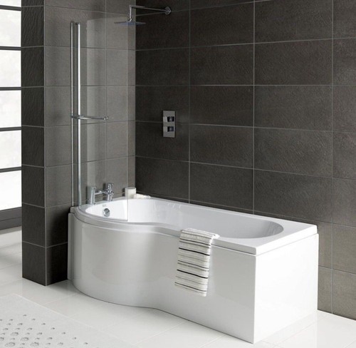 Essentials shape shower bath - shape,
