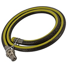Oven Cooker Gas Hose UNIVERSAL Extra Long Bayonet Straight Pipe 6ft 1/2" LPG