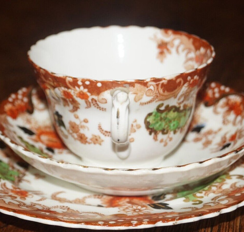 Pretty tea set - tea,