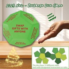 Santa Swap Gift Exchange Dice