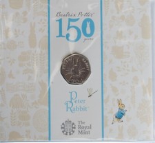 2016 50P - PETER RABBIT FIFTY