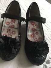 Girls Lilley Sparkle Black