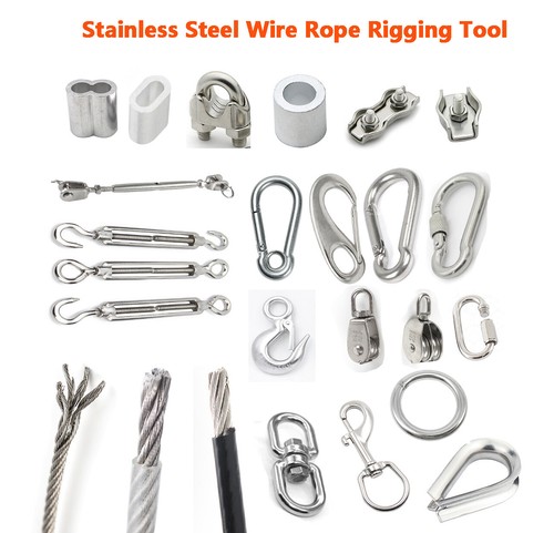 Wire rope kit for garden - wire,