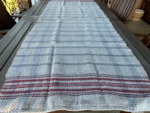 Hand woven fabric homespun - woven,