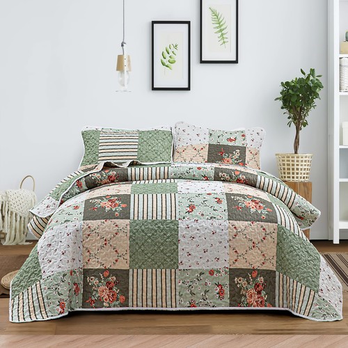 Piece patchwork bedspread - 3,