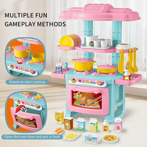 Kids cooking kitchen toy set - cooking,