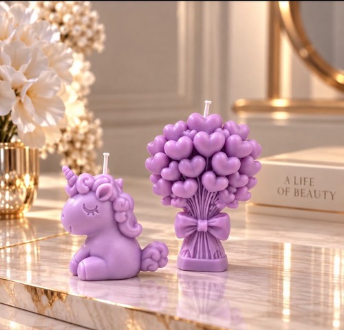 Unicorn heart bouquet - unicorn, &