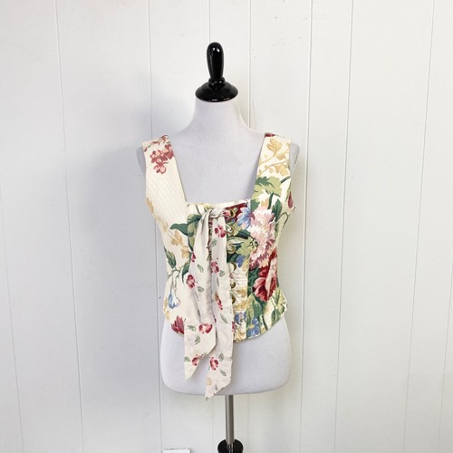 Vintage 90s floral quilted - floral,