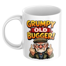 Grumpy Old Bugger Funny Mug