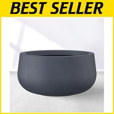 Large Round Cement Plant Pot