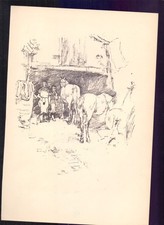 1898 Auto Lithograph Fernand